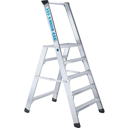 Zarges RC Säkerhetsbock 5 steg, Stegar