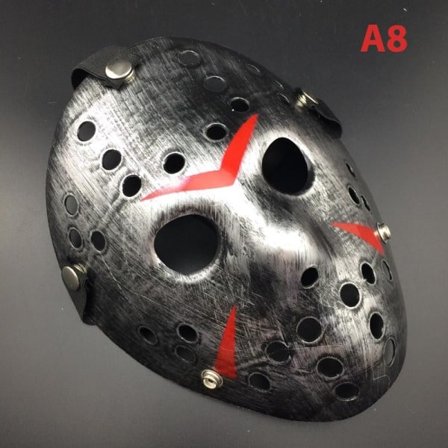 Jason Voorhees fredag den 13:e skrekkfilmen Hockey Mask Hallow A8 one size