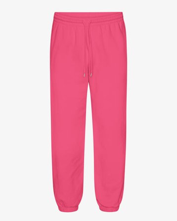 Organic Relaxed Sweatpants - Bubblegum Pink