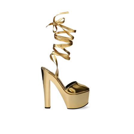 Alexandre Vauthier Sandalen , Geel , Dames , Maat: 38 EU