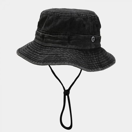 AVEKI Fiskehattar/Boonie Hat/Bucket Hats/Safari Cap/för Camping, Fiske, Turism, Trädgårdsskötsel, Strand, Pool, Park, Solhatt för Män/Kvinnor, Svart