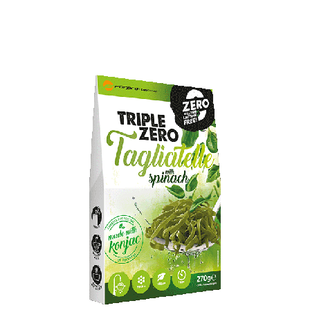 Forpro Triple Zero Pasta Tagliatelle Spenat 270 g