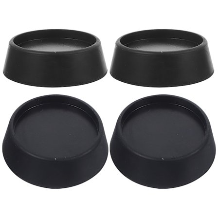 4 stk. Anti-vibrations vaskemaskine fødder puder vaskemaskine fødder stabilisator støttepude