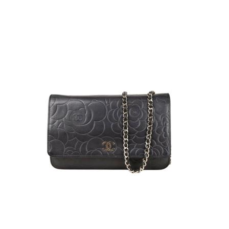 Chanel Vintage Pre-owned Shoulder Väska svart, Dam Vintage Väskor, Dam, Storlek: ONE SIZE
