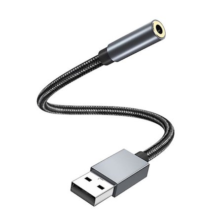 USB-A - 3,5 mm:n liitinäänisovitin [db]