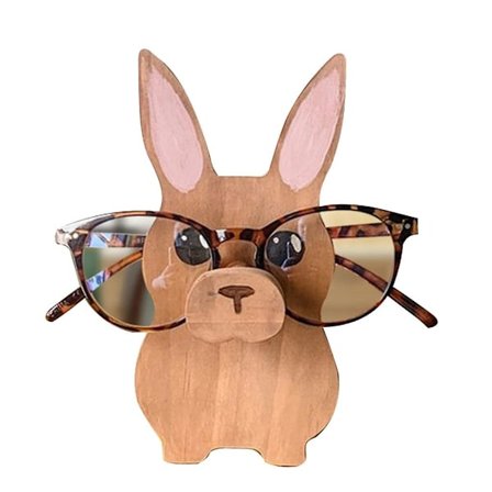 Håndlavet Trædyr Brilleholder Solbrille Display Stand