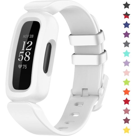 Kompatibel med Fitbit Ace 3 for barn, myk silikon vanntett, ZQKLA