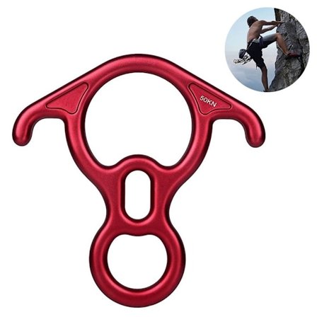 Klättring Utfor Rescue Åtta Ord Ring Rappeller