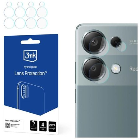 3mk Lens Protection hybrid kameraglass for Redmi Note 13 Pro 4G