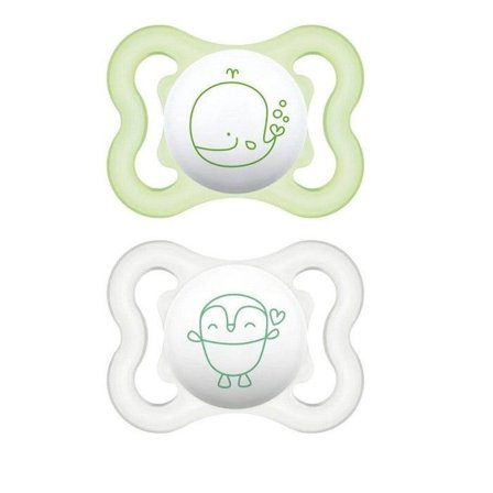 Mam Air Succhietto 2-6 Mesi Silicone Doppio Neutro