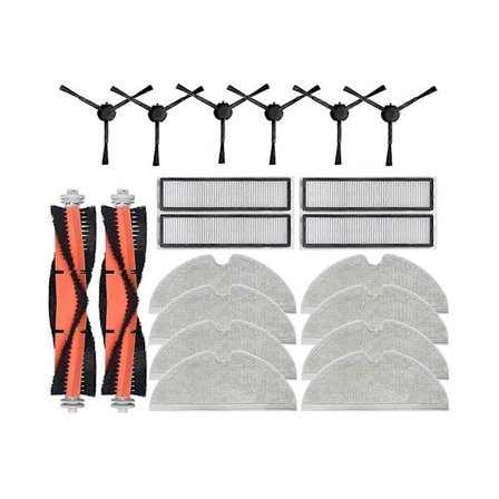 Bot D9 MAX -lisätarvikkeet robotti-imurille L10 Pro Hepa-suodatin pääharja moppiliina vaihto