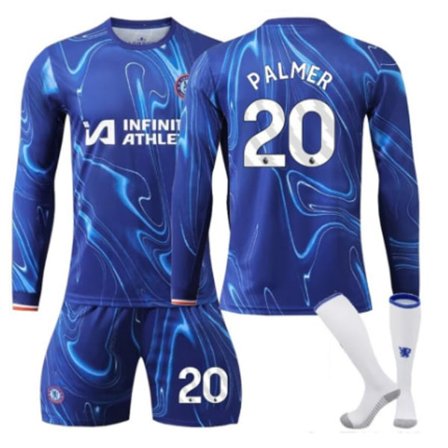 24-25 Chelsea F.C. Drakter NO.20 PALMER Trøyer Barn Voksen Fotballutstyr med Sokker