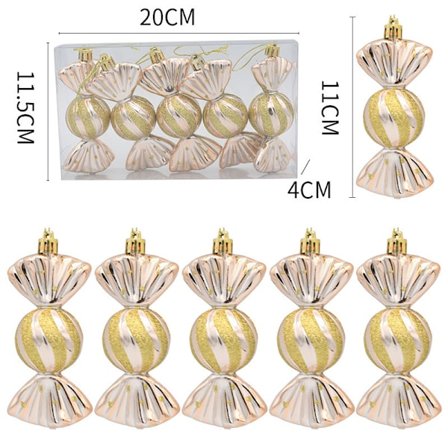 Julepynt juletre anheng Godteri