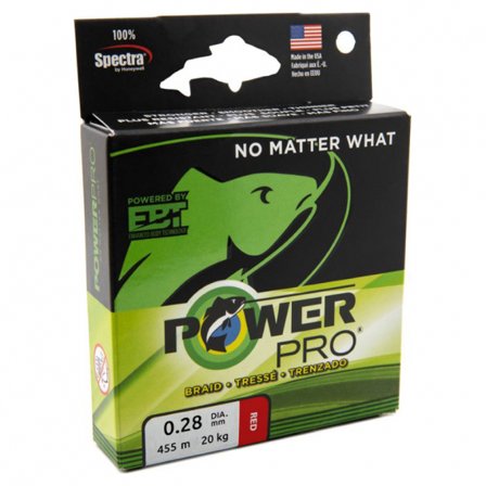 PowerPro Vermill Red 455m 0.32mm 24kg