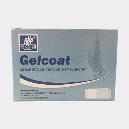 BHP Gelcoat-spackelmassa Grå 50008, 100g och 7g härdare