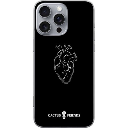 Yhteensopiva Puhelinkuori Apple Apple iPhone 16 Pro Max Kaktus ja Ystävät - Keskiaikaan Anatomia Sydän
