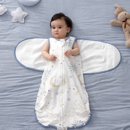 Baby Swaddling Blanket - Baby Sleeping Bag 0-5 Months - Bärbar