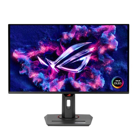 ASUS 27" 4K gamingskjerm ROG Strix XG27UCDMG 3840x2160 QD-OLED, 240hz, 0.03ms, 1.5m:1, HDR400, HDMI/DP/USB-C(90w)