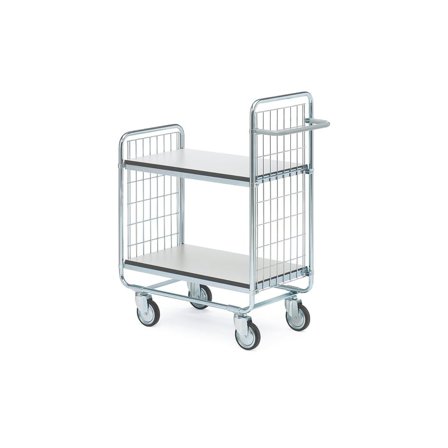 Hyllevogn ESD utførelse, 2 hyller, 930x460x1120 mm