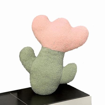 Tulpan Plysch Leksak Krukdocka För Rummet Hem Dekorativa Light Pink