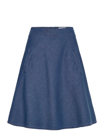 Mads Nørgaard | Soft Denim Stelly Skirt | 36
