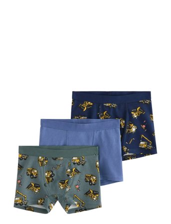 Lindex Boxer 3 Pack Work Vehicles - Multi/patterned - 86/92