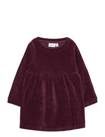 Nmfneia Ls Vel Dress Purple Name It