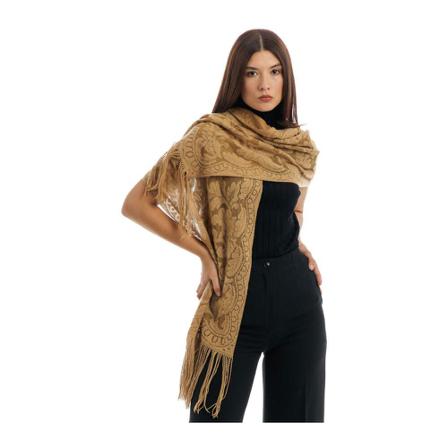 Seventy Scarves , Bruin , Dames , Maat: ONE Size Sjaals