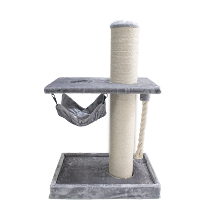 Selected by ZOO - Klorebrett Himalaya, 80x50x120cm, Grå - Katt - Kloretre og kloremøbler - Kloremøbler og kloretønner - ZOO.no