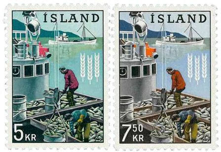 Island - AFA 371-372 - Postfrisk