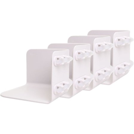 4 kpl Lakanapidikkeet Silmukoilla Pitävät ja Kiristävät Lakanat Turvallisesti Paikoillaan Neulakiinnikkeet