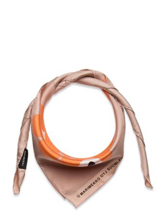Lauhtua Unikko Accessories Scarves Lightweight Scarves Monivärinen/Kuvioitu Marimekko