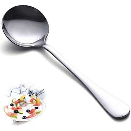 Keraamiset keittolusikat, aasialaiset 6-osaiset japanilaiset valkoiset pienet appe