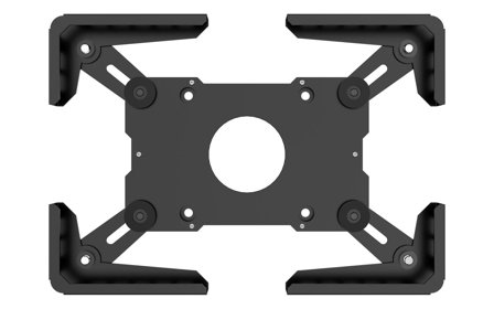 ALLNET VESA Halterung für Tablets, Größe 7.9 - 10.1 Zoll, schwarz