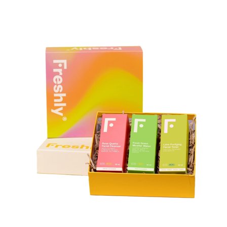 FRESHLY COSMETICS Viso Kit Mini Cleanser Trio - Cofanetto Detergente