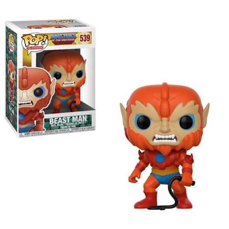 Figurine Funko Pop! - Mästarna i Universum - Beast Man - 10cm - Officiellt licensierad - Brun