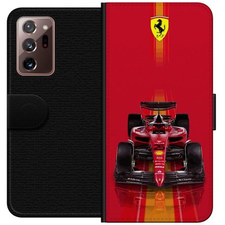Yhteensopiva Lompakkokotelo Samsung Samsung Galaxy Note20 Ultra Ferrari Formula 1 -auto ikonisessa punaisessa muotoilussa urheilullisella tarkkuudella