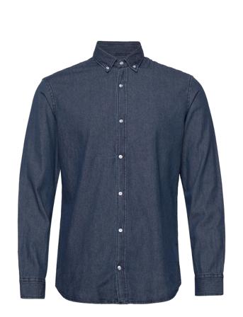 Jwhplain Denim Shirt L/S Navy Jack & J S