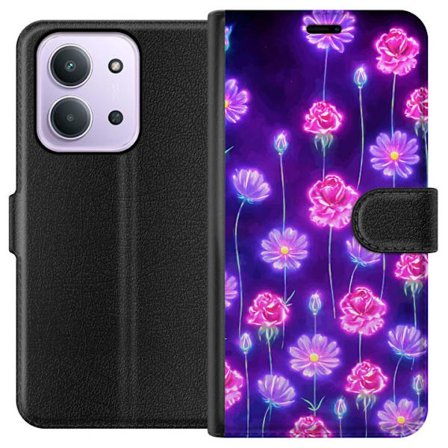 Yhteensopiva Lompakkokotelo Xiaomi Redmi 15C Bloom Reverie Electric Petals