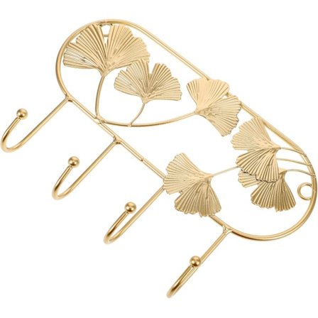 Krog til frakke og hat, vægophæng til husholdningsbrug, vægopbevaringskrog, metalbøjle til frakke og hat til soveværelse, vægkrog, hattehylde