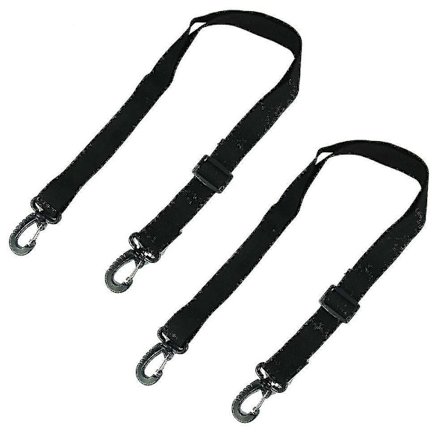 Nylon Snowboard Boot Carrier Strap för rullskridskor, skidpjäxor, etc. Svart skidåkningsutrustning