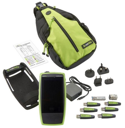 NETALLY LinkRunner AT 4000 PoE-tester Sort, Grønn