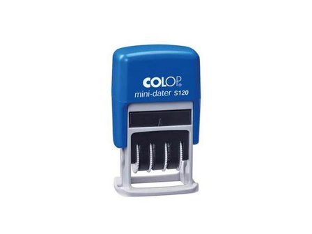 Colop Stämpel Datum Mini-Dater S120 - Lyreco - Kontorsmaterial > Till skrivbordet > Stämplar