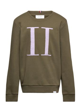 Encore Bouclé Sweatshirt Kids Green Les Deux