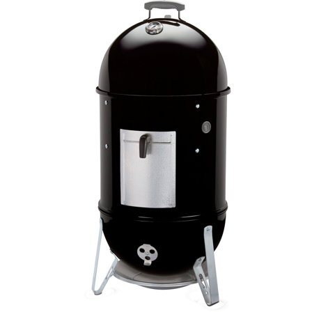 Weber Smokey Mountain Cooker, røyk- og dampgrill, diameter 47 cm' - 'Svart