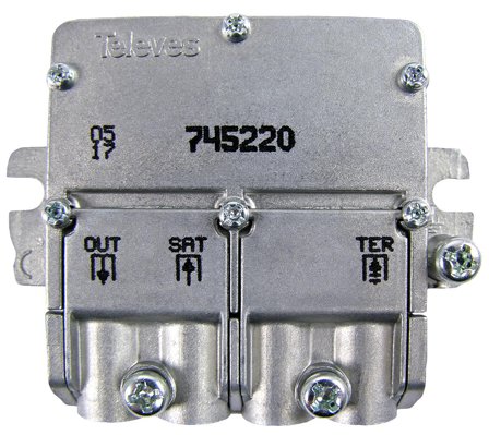 Televes 745220 Combiner easy-F mini format, Antenneutstyr