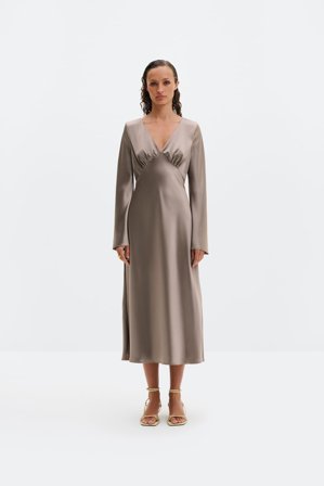 Malina - Carolina midi dress - 42 - Graphite