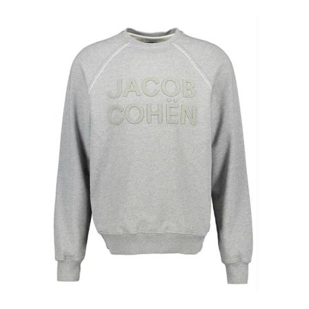 Jacob Cohën, Sweatshirt Grijs, Heren, Maat:S