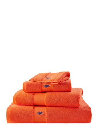 Poloplay Wash Towel Orange Ralph Lauren Home