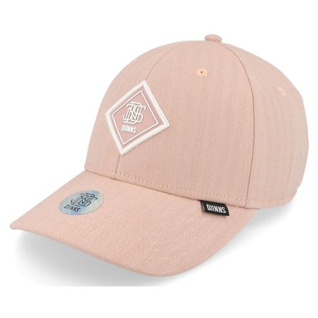 Djinns - Rose adjustable Casquette - Truefit Fine Herringsbone Rose Adjustable @ Hatstore